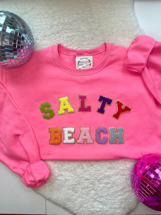 Salty Beach Adult Pullover