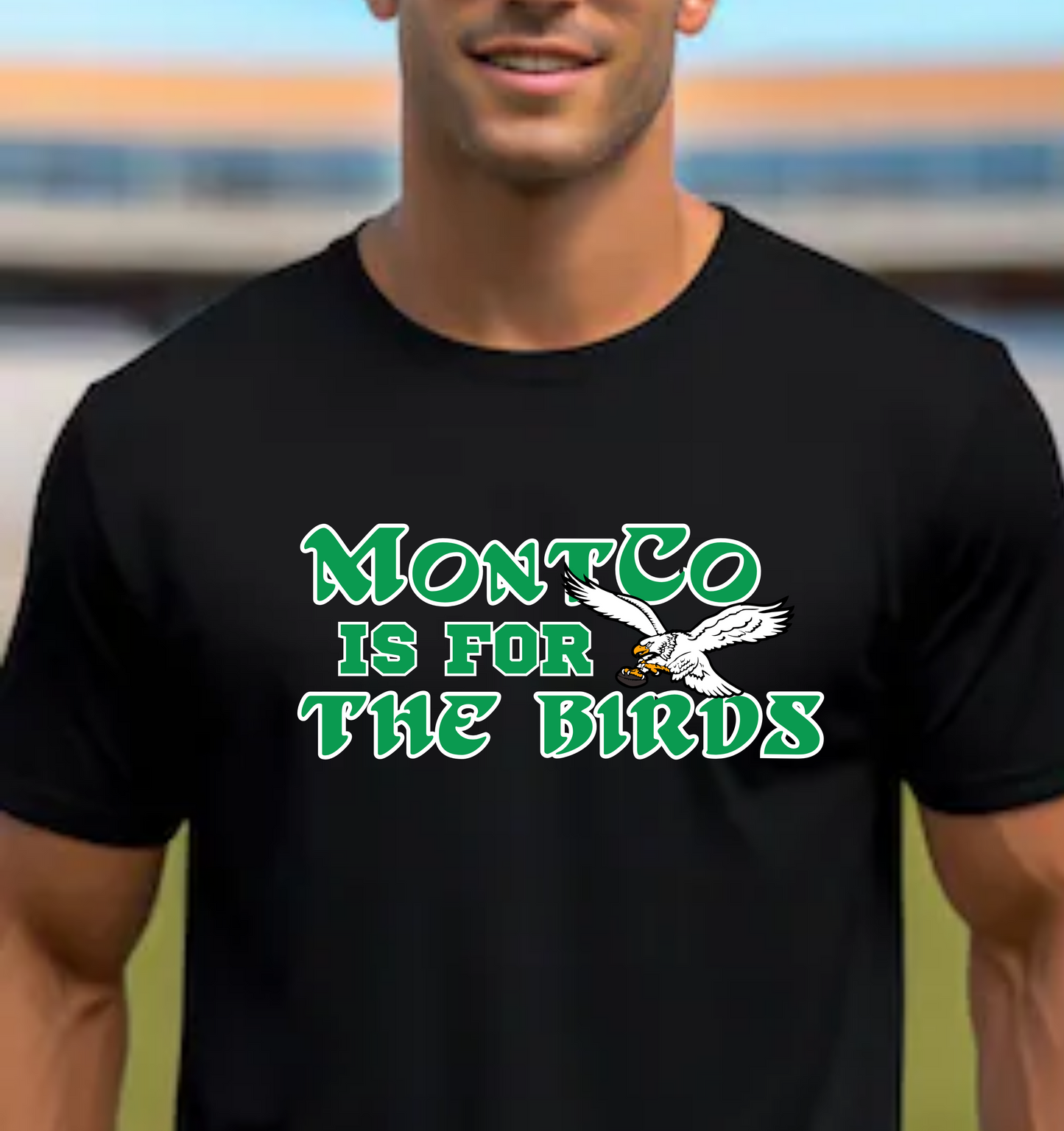 Eagles MontCo is for the Birds tee