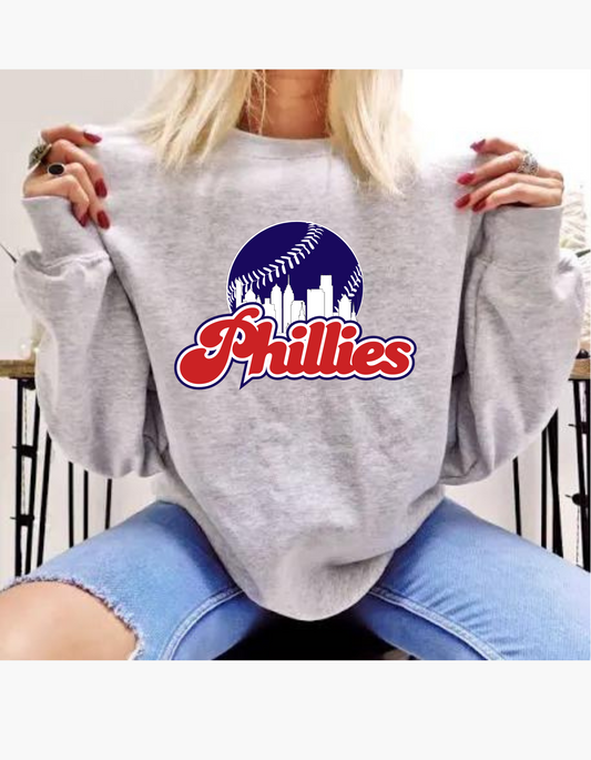 Philadelphia Phillies with baseball pullovers