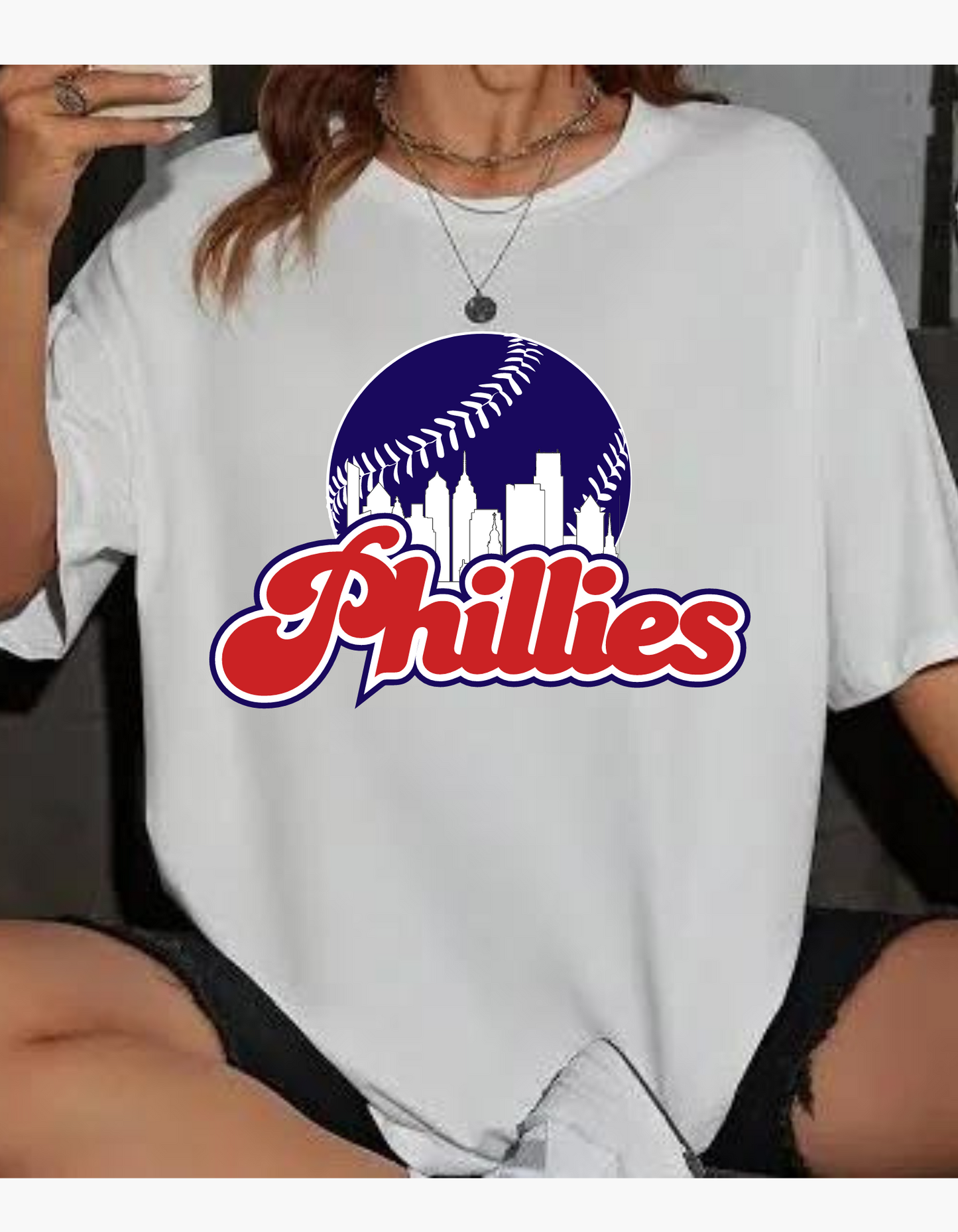 Philadelphia Phillies with baseball pullovers